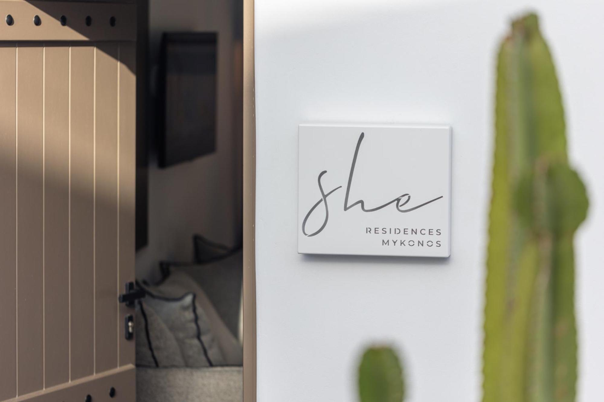Mykonos Town She Mykonos - The Residency 아파트 호텔 외부 사진